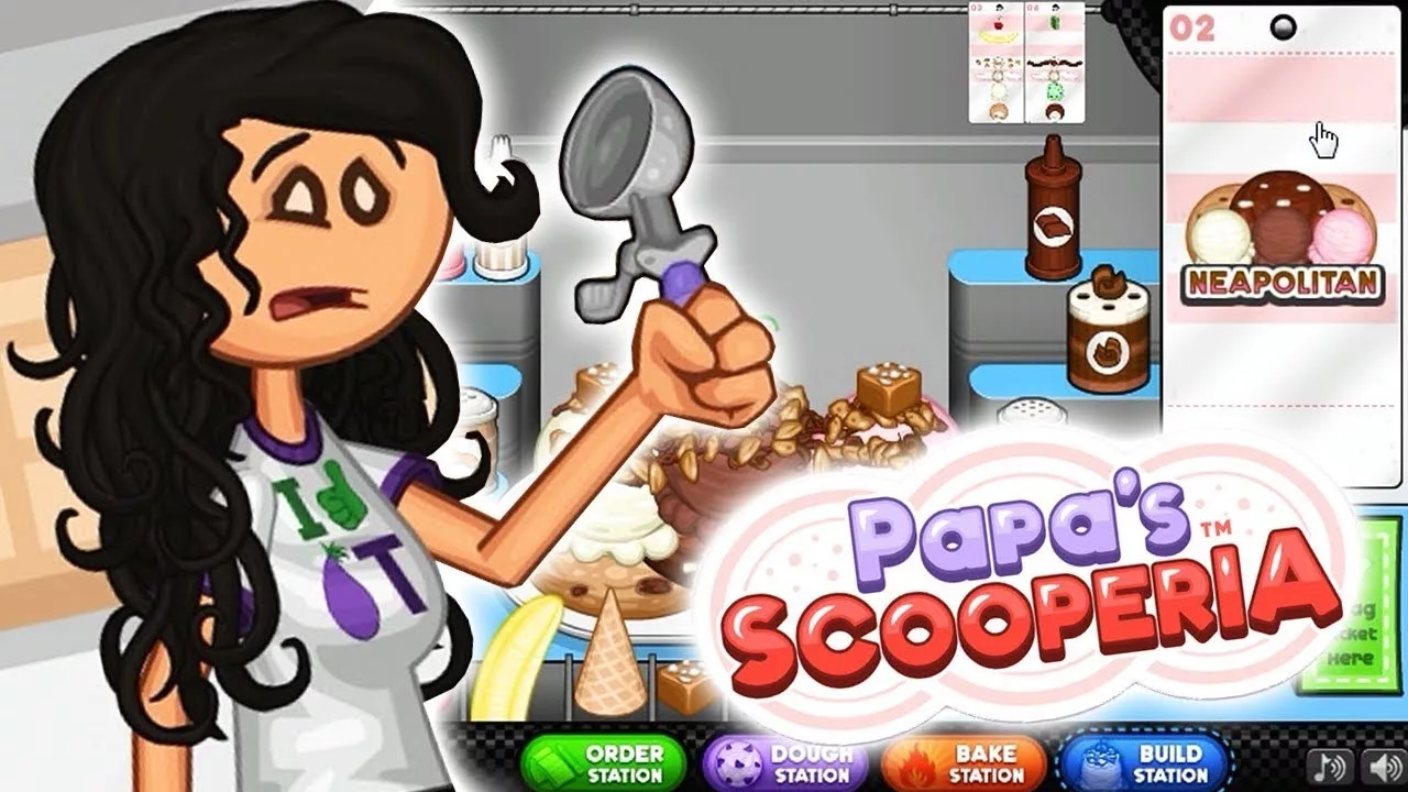 Papa's Scooperia Unblocked